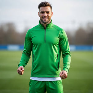 เสื้อแจ็กเก็ตการออกกำลังกายสำหรับผู้ชายเสื้อออกกำลังกายเล่นกีฬาแบบระบายอากาศได้สำหรับผู้ชาย - Product Image 1