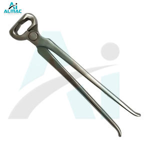 ALMAC Pince à sabot économique de base Tondeuse à sabots réutilisable pour chevaux Accessoire de démarrage pour soins équins Toilettage Instruments chirurgicaux - Product Image 1