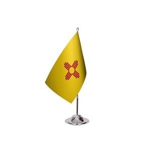 Mâts de drapeau personnalisables en aluminium ou en fibre de verre pour le Nouveau-Mexique, pour les drapeaux de l'État en coton ou en polyester - Product Image 3