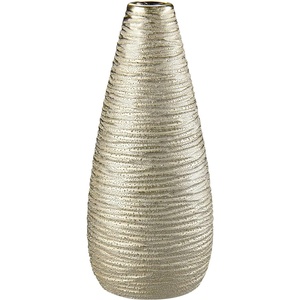 Jarrón de Metal de Color blanco con diseño retorcido, decoración de Metal atemporal, florero personalizable, jarrón personalizado para el hogar y la Oficina - Product Image 4