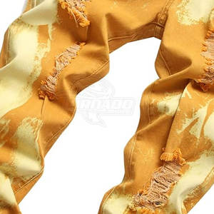 Pantalons décontractés pour hommes sur mesure, en coton respirant, taille mi-haute, légers, faible MOQ, prix bas - Product Image 3