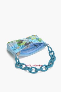 Phong cách và cao cấp chất lượng nhiều màu đính cườm vai túi cho phụ nữ với hấp dẫn đính cườm mô hình - Product Image 5