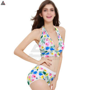 Nouvelle conception de maillot de bain pour femmes, vente en gros, personnalisable, haute qualité, 100% polyester, respirant, séchage rapide, imprimé par sublimation - Product Image 6