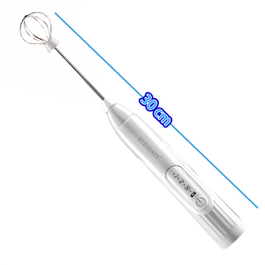 Batidora Eléctrica Recargable Portátil para Leche, Café y Huevos, Carcasa de Acero Inoxidable, USB/Batería para Uso en el Hogar y el Automóvil - Product Image 5