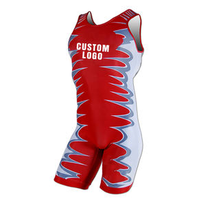 Camiseta de lucha libre Sublimada Impresión divertida Traje DE LUCHA Camiseta de levantamiento de pesas a la venta - Product Image 3