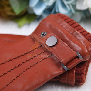 Gants de conduite imperméables sur mesure en cuir de haute qualité avec sangle de poignet réglable antidérapante pour unisexe – Vente en gros - Product Image 4