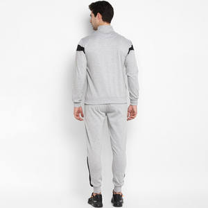 Wholesale OEM Tracksuit Zipper Hooded Jogging Men Jogger Track Suit Wholesale Adult Jogging Suit Cheap Sports Training Tracksuit - Product Image 4
