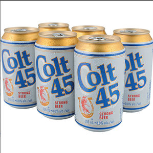 Licor de Malta Colt 45-Botella de 40 oz-Audaz y suave - Product Image 1