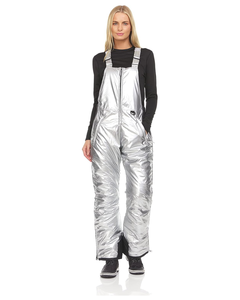 MOUS ONE Traje De Esquí De Una Pieza Para Mujer, Impermeable, Cálido, Aislado, Capucha Extraíble, Traje De Nieve Para Deportes De Nieve, Blanco, XL