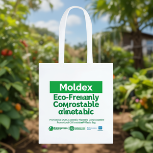 Sacchetto Promozionale in Plastica Compostabile Ecologico Moldux - Product Image 3
