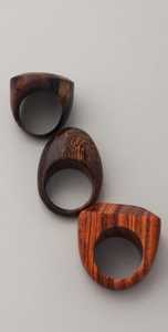 Bagues de fiançailles uniques en bois pour filles, en bois et résine, dans un coffret cadeau de luxe, achetables en ligne sur Alibaba - Product Image 2