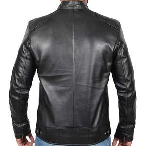 Custom <b>Leather</b> Fashion <b>Jacket</b> for <b>Men</b>/Direct Factory Fashion <b>Leather</b> <b>Jacket</b> for <b>Men</b> - Product Image 3