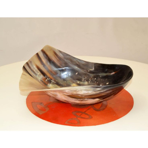 Cuenco de cuerno de búfalo para servir comida, cuenco y accesorios de cocina a precio barato, cuenco de vajilla de exportación de fabricante indio - Product Image 3