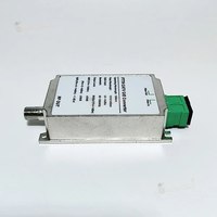 Mini CATV FTTH receptor fibra óptica WDM nodo RF convertidor triplexor minimodo interior AGC 1310nm/1490nm/1550nm sin alimentación