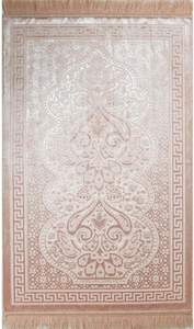 Tapis de prière islamique en velours de luxe élégant et durable avec une texture douce pour les voyages ou les cadeaux quotidiens - Product Image 1