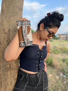 กระเป๋าสตางค์หนังวัวแท้สำหรับผู้หญิงกระเป๋าใส่บัตรเครดิตกระเป๋าเงินหนังวัวแท้ดีไซน์ใหม่สุดหรู - Product Image 2