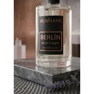 Mumhane Berlin Night Cologne pour homme 100ml Parfum à la rose longue durée - Product Image 3