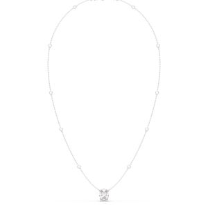 REYES último diseño 14K 18K 22K oro blanco laboratorio crecido diamante mujeres collares clásico al por mayor boda joyería fina para mujeres - Product Image 4