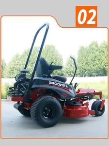 Cortacésped de gasolina de giro cero de 62 ", desbrozadora de Tractor comercial, hoja de 40T, ancho de corte de 230mm para jardín - Product Image 4