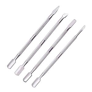 Empujador de Cutículas de Acero Inoxidable, Herramienta de Precisión Reutilizable de Doble Punta para Manicura, Pedicura, Cuidado Personal, Salón Profesional y Hogar - Product Image 5