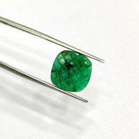 Sculpture pierres précieuses précieuses à vendre émeraude colombienne fabrication de bijoux naturels taille émeraude Narnoli gemmes 3 Carat Plus vert classique
