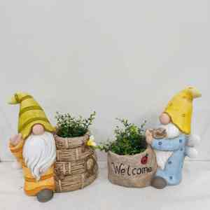 ตุ๊กตาคนแคระตกแต่ง<span class=keywords><strong>ส</strong></span>วน 2 ชิ้น งานเรซิ่นเพ้นท์มือ รูปผึ้งและเต่า<span class=keywords><strong>ทอ</strong></span>ง พร้อมกระถางทรง<span class=keywords><strong>ส</strong></span>ี่เหลี่ยม ของตกแต่งสวนและของขวัญ<span class=keywords><strong>ส</strong></span>ุดพิเศษ - Product Image 3