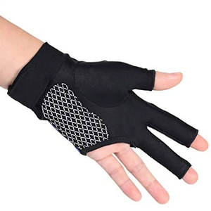 OEM venta al por mayor de diseño personalizado taco de billar guantes XXL tamaño Spandex Material estirable piscina guantes de billar - Product Image 2