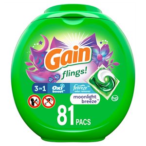 Adoucissant pour tissus Ultra Gain Aroma Boost, lessive en dosettes Fling, en vente en différents formats - Product Image 5