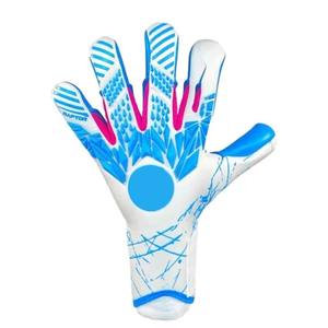 Guantes de Portero de Goma Transpirables Personalizados de la Mejor Calidad, Nuevo Diseño de Punto, Agarre de Látex Alemán para Entrenamiento, Cierre con Cordones, Unisex - Product Image 2
