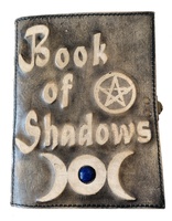 Libro de sombras para escribir, cuaderno de oración, diario de cuero vintage, libros de brujería, diario de mecán hecho a mano, diario de poetría en blanco