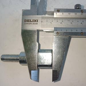 UM Schraube M10*1,25 Benzinmotor OEM für Freischneider Rechter Trimmerkopf Goldene Legierung Umgekehrtes Gewinde Mutter BCPC-970 Doppelschnitt - Product Image 4