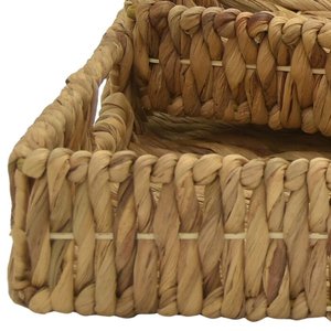 ถาดใส่อาหารผักตบชวาตกแต่งอาหารถาดใส่เทียนผลไม้อุปกรณ์จัดเก็บของตกแต่งบ้านดีไซน์ตามธรรมชาติ - Product Image 5