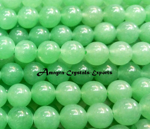 Nouveaux brins de perles de Malachite, perles de guérison naturelle, brins de pierres précieuses, à acheter en ligne à l'exportation de cristaux Amayra - Product Image 4