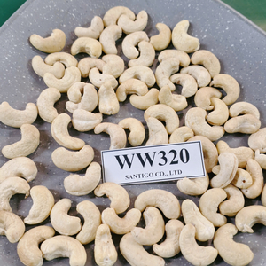 Fournisseur de confiance Noyau de noix de cajou W320 Kaju Badam Santigo Noix de cajou Emballage personnalisé à faible quantité minimale de commande - Product Image 1