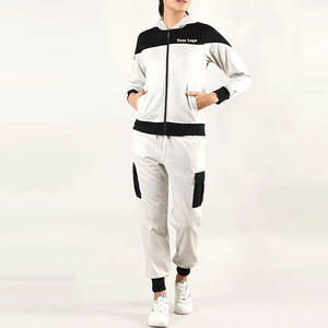 Survêtements en coton de haute qualité pour femmes Logo personnalisé Street Wear Style Casual Nouvelle Collection Hiver - Product Image 1