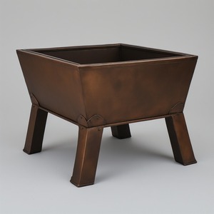 Brasero extérieur décoratif en métal, conçu pour créer une ambiance de jardin, offrant chaleur, style et construction durable - Product Image 4