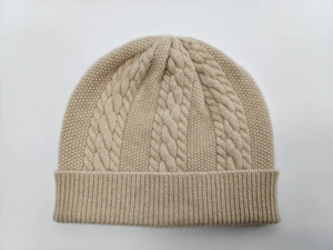 Bonnets chauds en laine pour casquettes en tricot doux personnalisées Chapeaux d'hiver confortables Chapeaux confortables élégants Mode polyvalente pour les jours froids - Product Image 4