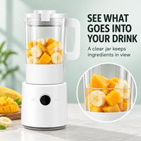 Mixeur intelligent en verre 9 vitesses, contrôlé par application, pour smoothies, avec 6 lames, électrique domestique, fournisseur Mihome