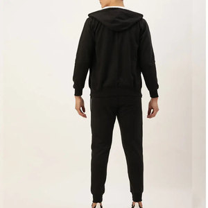 Survêtement de haute qualité Jogging Zipper Survêtement Set Tech Fleece Logo personnalisé Sweat à capuche zippé Pile évasée Pantalon de survêtement Survêtement Hommes - Product Image 3