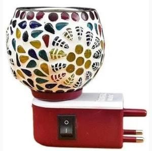 Lumière LED verre acier plaque électrique diffuseur de parfum bougies cire fond encens huiles essentielles brûleur décor à la maison hôtel ménage - Product Image 5