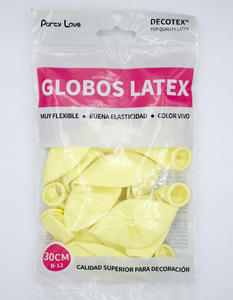 Novedad en Globos Decorativos R12-30CM, Colores Pastel, para Fiestas, Decoraciones, Cumpleaños, Baby Shower, Bodas, Venta al por Mayor en España - Product Image 3
