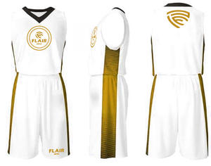 Ensemble d'uniformes de basket-ball de haute qualité pour hommes impression numérique personnalisable chemise de sport respirante hauts shorts - Product Image 5