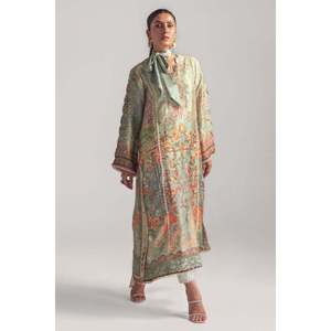 Ensemble chemise et dupatta en mousseline de soie bohème pour le printemps/été - Product Image 3