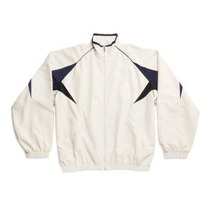 ชุดวอร์มไนลอนแบบธรรมดาสำหรับผู้ชายชุดกันลมแบบวินเทจสำหรับใส่กลางแจ้งน้ำหนักปานกลาง - Product Image 2