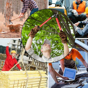 Guantes de Trabajo de Cuero Antideslizantes para Seguridad, Guantes de Trabajo de Protección de la Mejor Calidad, Resistentes al Desgaste - Product Image 6