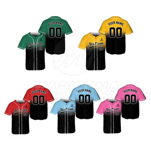 เสื้อเจอร์ซีย์เบสบอลผ้าเจอร์ซีย์ดีไซน์ไม่เหมือนใครเสื้อเบสบอลสั่งผลิตได้ตามต้องการ - Product Image 1