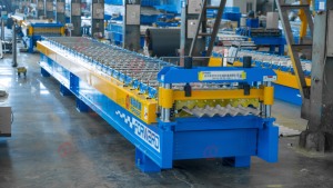 Máy tạo hình tôn lợp sóng IBR mạ kẽm, máy làm ngói bán chạy - Product Image 2