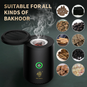 Arabic Electric <strong>Bakhoor</strong> Portable USB Power Incense Burner Rechargeable Metal <strong>Bakhoor</strong> Censer <strong>Oud</strong> <strong>Bakhoor</strong> - Product Image 1