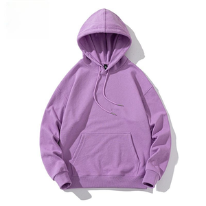 Sweat à capuche unisexe surdimensionné en molleton brodé et imprimé 2026, 100 % coton, logo personnalisé OEM, écologique, respirant, pour l'hiver - Product Image 6