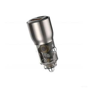 100W xe Thuốc lá nhẹ hơn ổ cắm Bộ chuyển đổi nhanh chóng sạc PD USB C xe sạc QC3.0 Bộ chuyển đổi cổng kép Loại C xe sạc - Product Image 3